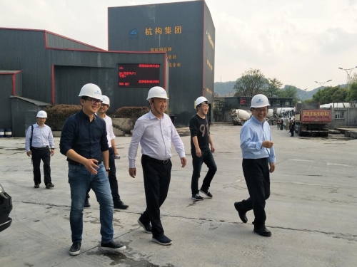 【管理纵横】抢抓机遇 放眼未来 ——尊龙凯时人生就是博集团董事长来连毛赴杭构•砼二分公司视察指导工作