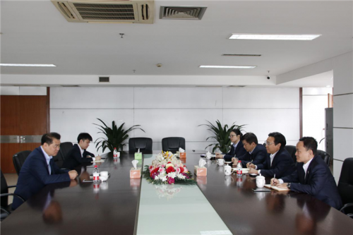 【领导关怀】市城投集团总经理李红良赴尊龙凯时人生就是博调研指导工作