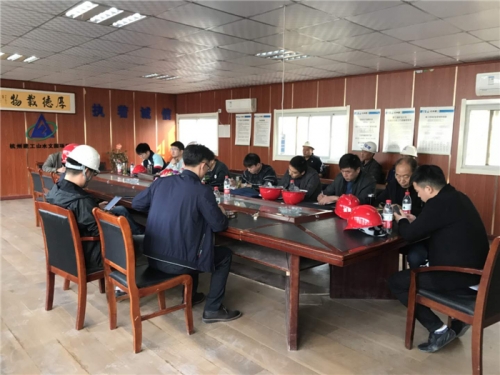 【一线投影】尊龙凯时人生就是博集团山水文园项目顺利通过怀远县2020年下半年质量执法检查