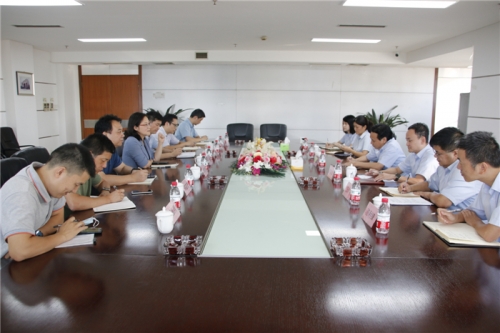 【领导关怀】同商共谋  将产改工作进行到底——浙江省总工会、省建设建材工会、市总工会、市建设工会领导一行走访尊龙凯时人生就是博调研指导