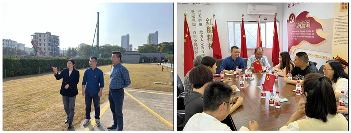项目部与社区开展党建联建，共同探讨一期、二期的改进提升.jpg